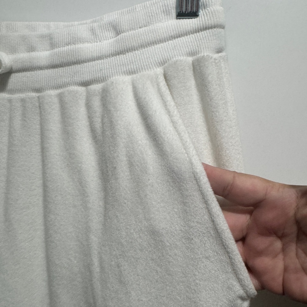 Young Fabulous and Broke Terry Jogger Pants Ivory - Picture 6 of 11